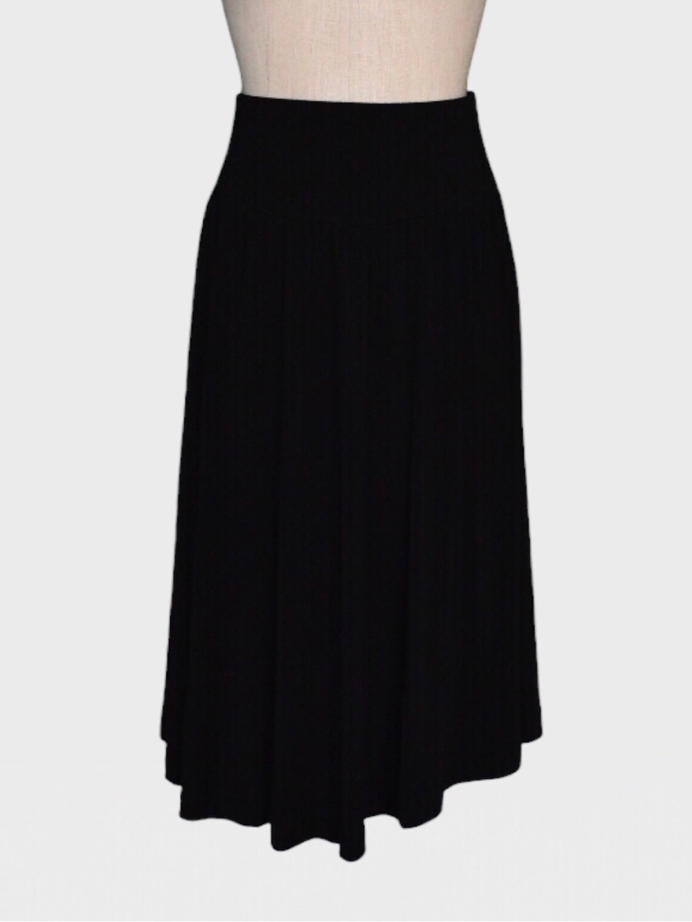 Hilary Radley Pull-On A-Line Midi Skirt